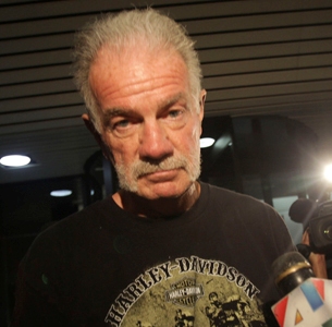 Paster Terry Jones, Friday, Sept. 10, 2010 in New York.  (AP Photo/Mary Altaffer)