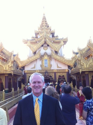 Jim Brooke in Yangon. Based in Phnom Penh, Brooke will also work as editor in chief of The Burma Daily, a new website.