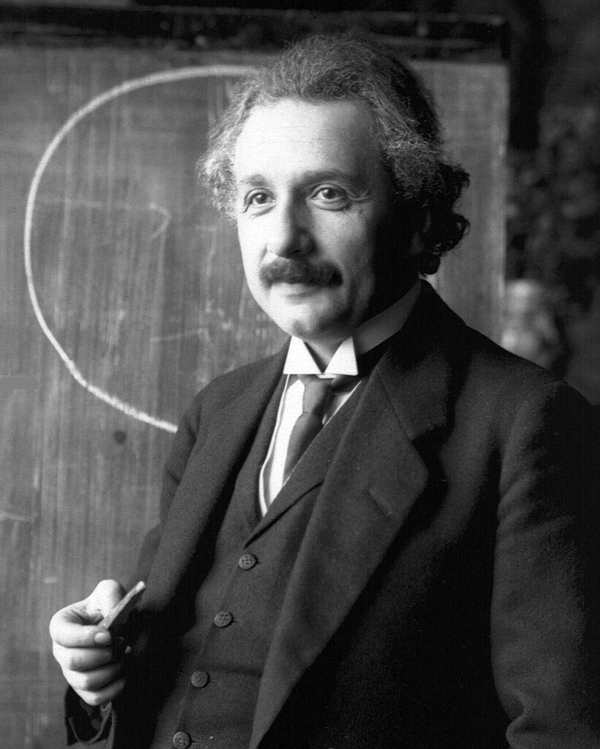 Albert Einstein (circa 1921) theorized that the universe expands, but such expansion slows over time. Recent observations indicate that the opposite may be true that the universe if expanding at an faster rate. (Photo: Creative Commons/Wikipedia)