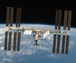International Space Station as seen from Space Shuttle Discovery (Photo: NASA)