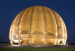 CERN'S Globe of Science and Innovation at night (Photo: CERN)