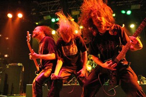 Members of heavy metal band Asphyx in concert (Photo: Hervegirod at en.wikipedia)