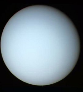 Uranus taken by Voyager (Photo: NASA/JPL)