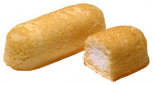 Hostess Twinkies. Yellow snack cake with cream filling. (Photo: Evan-Amos via Wikipedia Commons)
