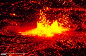 A catastrophic event such as increased volcanism may have contributed to massive extinction event (Photo: National Park Service)