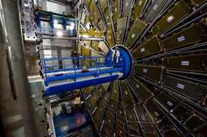 Another view of a segment of the Large Hadron Collider at CERN. (Photo: AP/CERN)