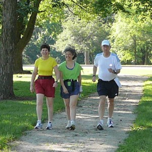 Getting physically active can be as easy as taking a brisk walk every day. (Photo: Trailnet via Flickr/Creative Commons)