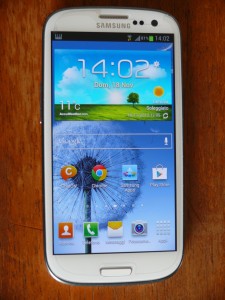 The popular Android powered Samsung Galaxy S III smartphone.  (Photo: Superzen via Wikimedia Commons)