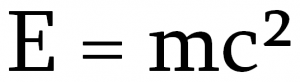 Einstein's famous equation (Image: Quatrostein)