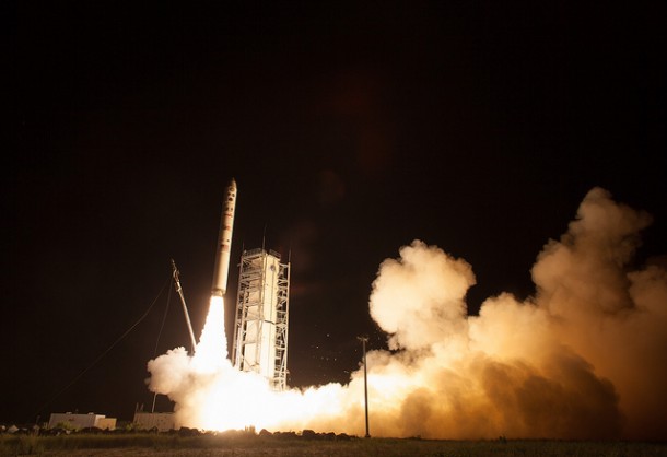 On Friday September 6, 2013 NASA launched its Lunar Atmosphere and Dust Environment Explorer (LADEE) observatory from NASA's Wallops Flight Facility in Virginia. (NASA/Carla Cioffi)