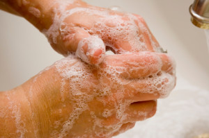 One of the best ways to prevent colds, according to researchers, is by washing your hands with soap and water (Arlington County via Flickr/Creative Commons)