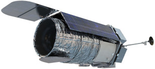 WFIRST-AFTA (Wide Field Infrared Survey Telescope - Astrophysics Focused Telescope Assets) rendering of on-orbit situation. (Mark Melton, NASA/GSFC)