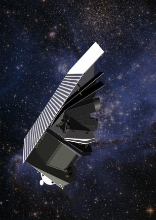  Artist's concept of the B612 Foundation's Sentinel Space Telescope ((c) B612 Foundation)