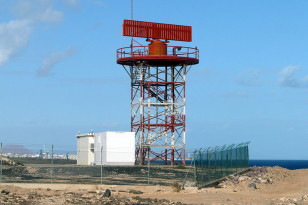 Our presence has been been transmitted into the cosmos since World War II via new technologies such as Television, FM radio and radar such as this air traffic control radar at Fuerteventura airport in the Canary Islands (Andy Mitchell via Wikimedia Commons)