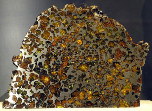Example of a Pallasite meteorite (Steve Jurvetson/Creative Commons)