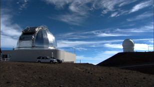 NASA's Infrared Telescope Facilitya, located atop of Hawaii's Mauna Kea. (NASA/JPL-Caltech)