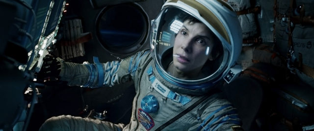 This film image released by Warner Bros. Pictures shows Sandra Bullock in a scene from "Gravity." (AP Photo/Warner Bros. Pictures, File)