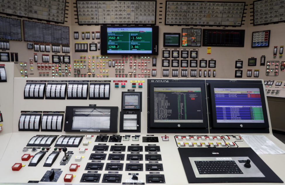 This is a control room simulator used for training at the Callaway Energy Center, in Reform, Missouri on 10/19/17. Missouri’s only nuclear plant is currently shut down for scheduled maintenance while it undergoes a repair project that includes the first overhaul of its main generator since the plant began operating in 1984. (AP)