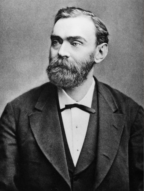 Alfred Nobel before 1896 (Public Domain)