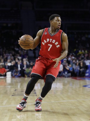 All-Star guard Kyle Lowry of the Toronto Raptors. Photo: Carlos Osorio / AP