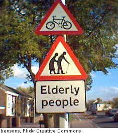 Old folks crossing