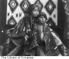 Navajo siblings