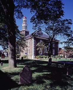 Christ Church in Alexandria was the home church of President George Washington and, years later, Robert E. Lee, the commander of southern forces in the U.S. Civil War.  (Carol M. Highsmith)