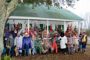 For years, David Simpson, who retired as a faculty member at Louisiana State University at Eunice in 2009, has been capturing images of Cajun and zydeco musicians and Acadian culture, including this delightful shot of Mardi Gras revelers in Lejeune, a tiny West Baton Rouge Parish community. (David Simpson)