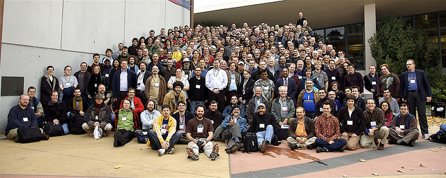 This is a pretty representative workforce group photo. (MrTopf, Flickr Creative Commons)