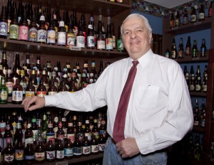Ted is Everyman . . . looking for every American beer bottle.  That makes him qualified for, well, SAMPLING the mood of the people.  (Carol M. Highsmith)