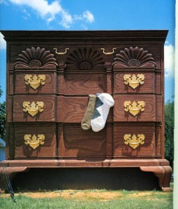 That's one big chest of drawers.  (Carol M. Highsmith)
