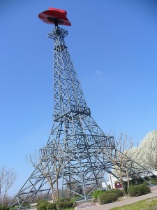 Oops, looks like Paris, Texas, already thought of the Eiffel Tower idea, with a Texas touch.  (KB35, Flickr Creative Commons)
