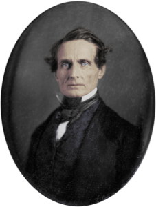 Jefferson Davis was a former Union officer who got a harsher taste of war than he had bargained for.  (Wikipedia Commons)