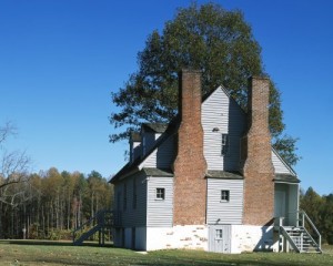 The Watt House, then as now a private residence, was the Union Army's headquarters in one portion of the first assault on Richmond.  (Carol M. Highsmith)