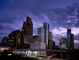 Vibrant Houston and surroundings' six million people would represent a ready-made world's-fair clientele.  (Carol M. Highsmith) 