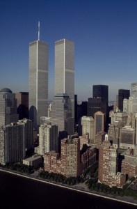 New Yorkers grew to embrace their twin monoliths.  (Carol M. Highsmith)