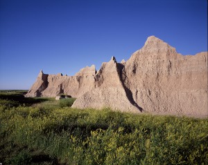 The Badlands.  We're starting to LOOK western.  (Carol M. Highsmith)