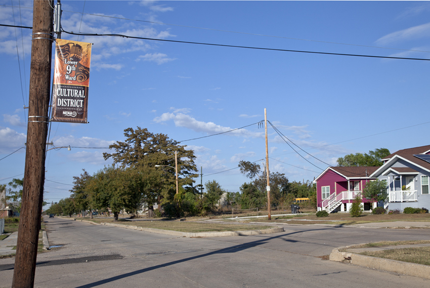 The Lower Ninth is battling back, but "cultural district" may be a stretch. (Carol M. Highsmith)