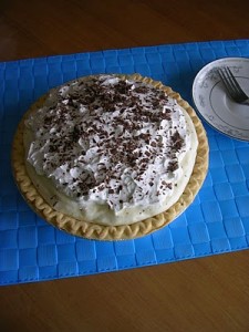 You can see all but the bottom of this black-bottom pie!  (Wikipedia Commons)