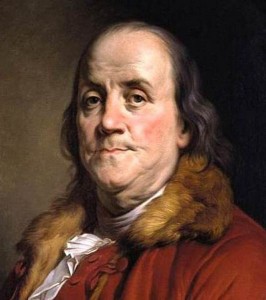 Benjamin Franklin was a witty fellow, and when it came to citizenship, a sage.  (Wikipedia Commons)