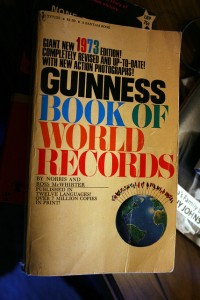 An older, keepsake edition of the Guinness book.  (jma.work, Flickr Creative Commons)