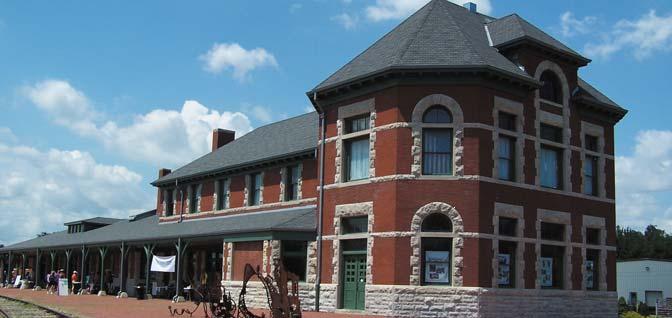 The Katy Depot is a magnet for train buffs.  (Sedalia Convention and Visitors Bureau)