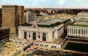 Grand Central Station in a 1910 postcard view.  (Library of Congress)