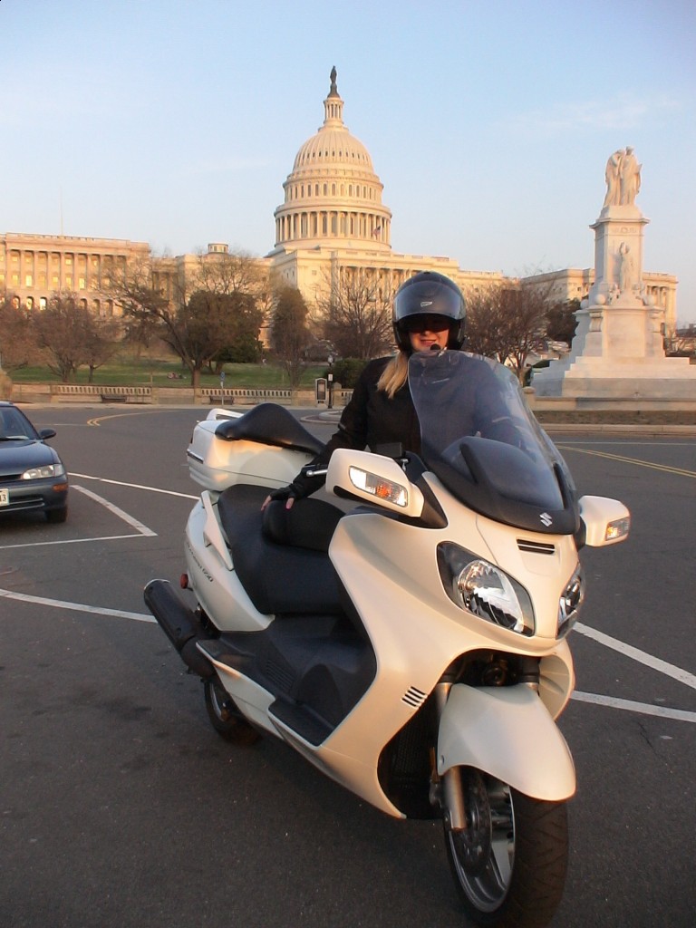 In front of Capitol