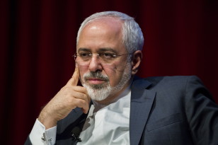 Iranian Foreign Minister Mohammad Javad Zarif speaks at the New York University in New York on April 29, 2015. (Reuters)