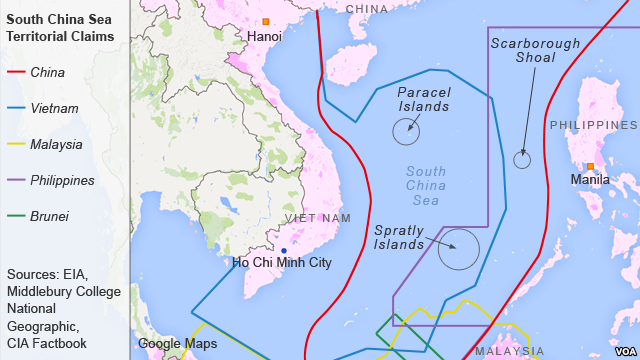 South China Sea Map